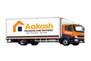 Aakash Packers and Movers Truck
