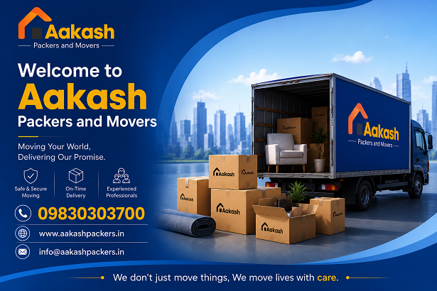 Aakash Packers and Movers welcome image